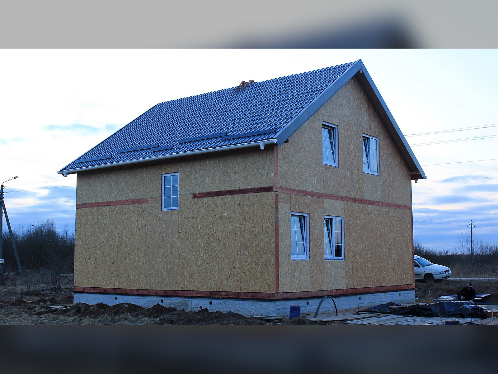 Дом из сип панелей в Советске по индивидуальному проекту — фото 28